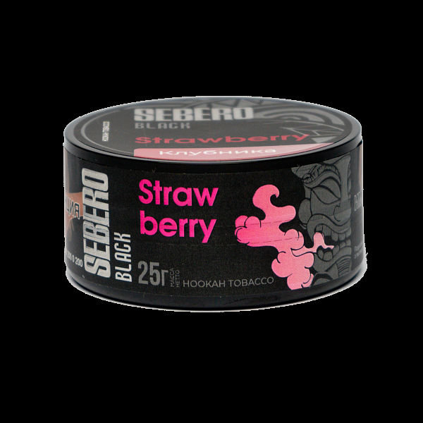 Табак SEBERO BLACK STRAWBERRY 25 гр в Екатеринбурге