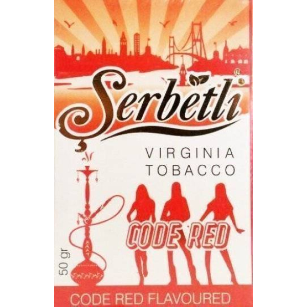 Табак Serbetli Code Red 50 грамм в Екатеринбурге