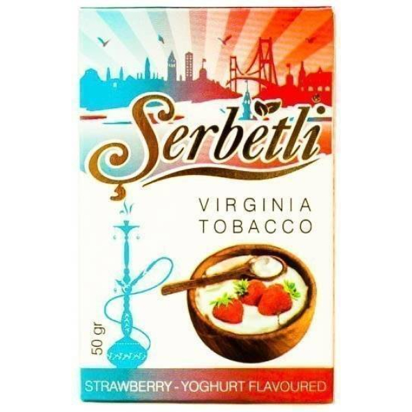 Табак Serbetli Strawberry Yoghurt 50 грамм в Екатеринбурге