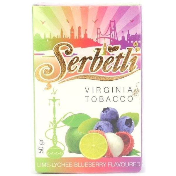 Табак Serbetli Lime Lychee Blueberry в Екатеринбурге