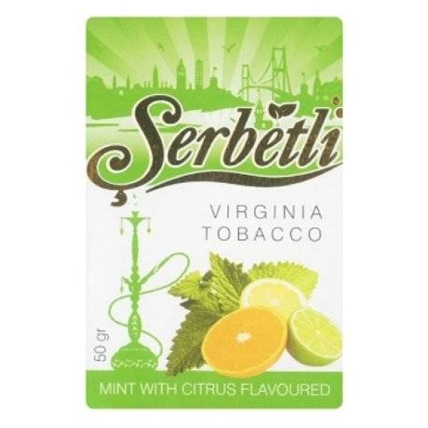 Табак Serbetli Цитрусы с мятой 50 гр в Екатеринбурге