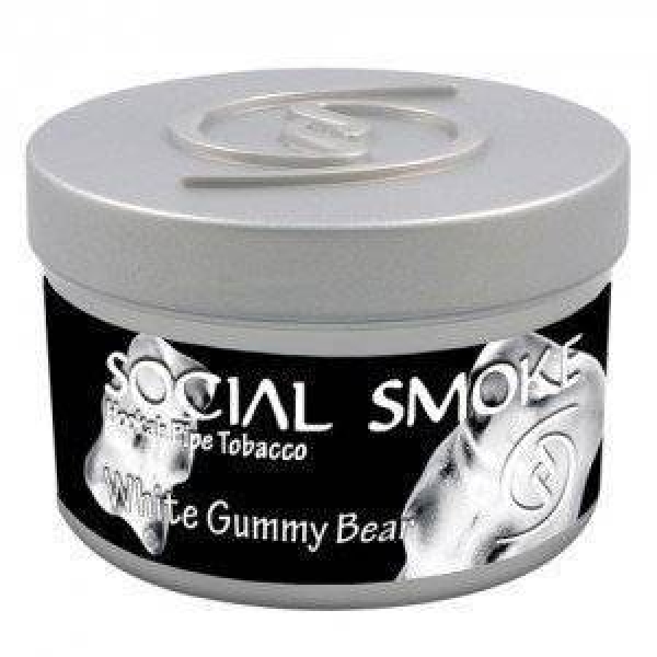 Табак Social Smoke White Gummy Bear 250 грамм в Екатеринбурге
