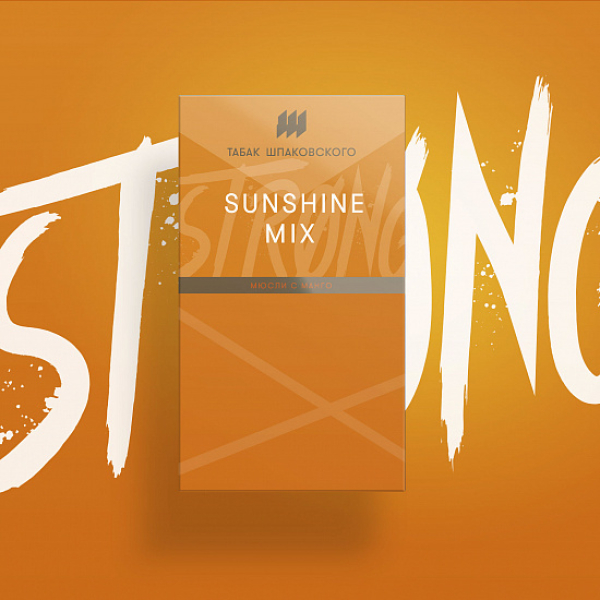 Табак Шпаковского Strong Sunshine MIx (Мюсли Манго) 40 гр в Екатеринбурге