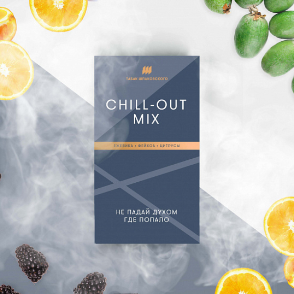 Табак Шпаковского Chill Out (Ежевика Фейхоа Цитрусы) 40 грамм в Екатеринбурге