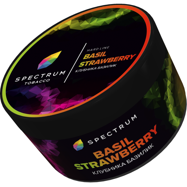 Табак Spectrum Hard BasilStrawberry 200 грамм в Екатеринбурге