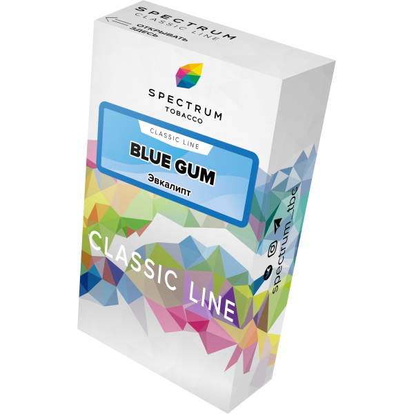 Табак Spectrum Classic blue gum 40 грамм в Екатеринбурге