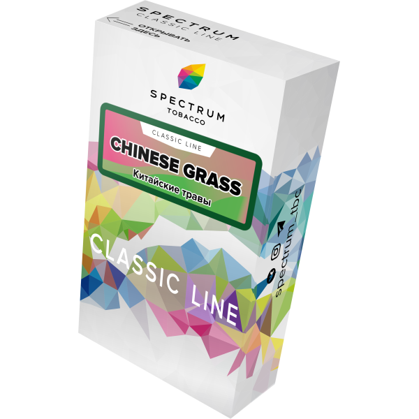 Табак Spectrum Classic chinese grass 40 грамм в Екатеринбурге