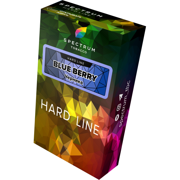 Табак Spectrum Hard blue berry 40 грамм в Екатеринбурге