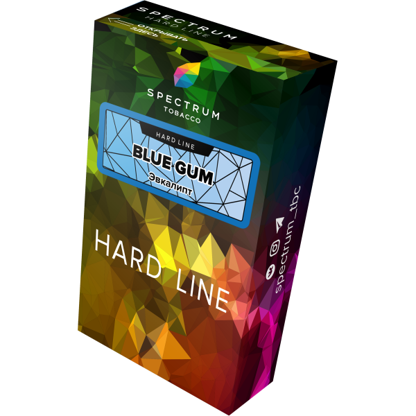 Табак Spectrum Hard blue gum 40 грамм в Екатеринбурге
