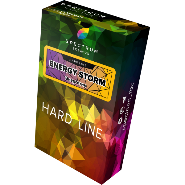 Табак Spectrum Hard energy storm 40 грамм в Екатеринбурге