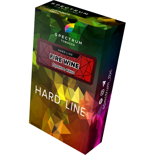 Табак Spectrum Hard fire wine 40 грамм в Екатеринбурге