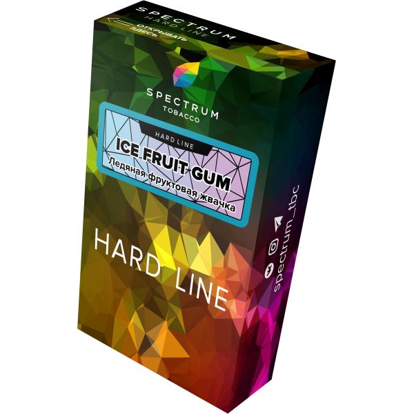 Табак Spectrum Hard ice fruit gum 40 грамм в Екатеринбурге