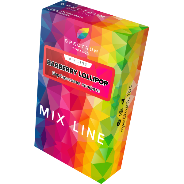 Табак Spectrum Mix Line Barberry Lollipop 40 грамм в Екатеринбурге