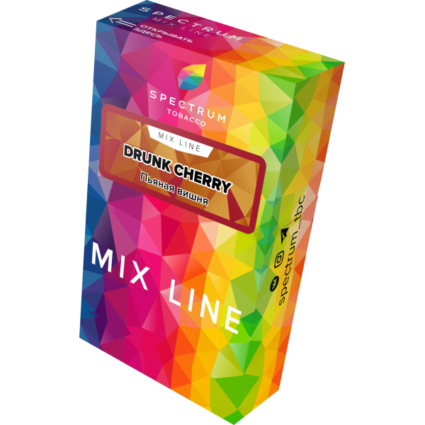 Табак Spectrum Mix Line Drunk Cherry 40 грамм в Екатеринбурге