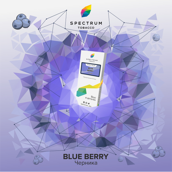 Табак Spectrum Classic Blue Berry 100 грамм в Екатеринбурге