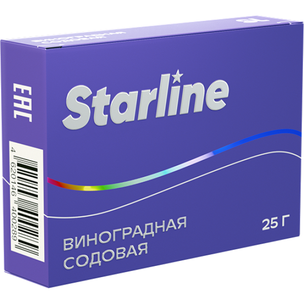 Табак Starline Виноградная содовая 25 гр в Екатеринбурге