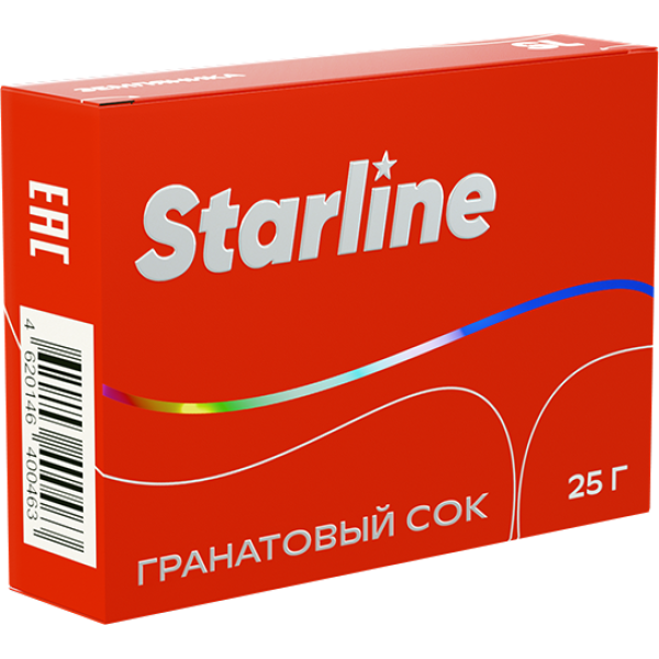 Табак Starline Гранатовый сок 25 гр в Екатеринбурге