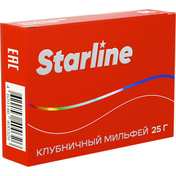 Табак Starline Клубничный мильфей 25 гр в Екатеринбурге