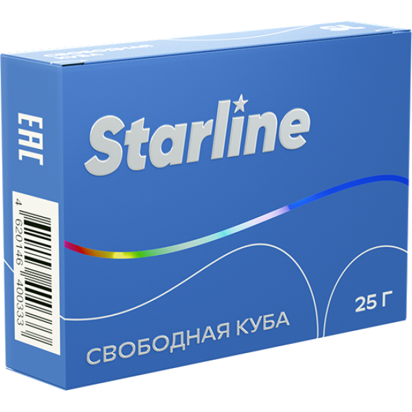 Табак Starline Свободная куба 25 гр в Екатеринбурге