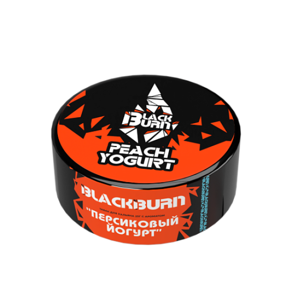 Табак Burn Black Peach Yogurt  25 грамм в Екатеринбурге