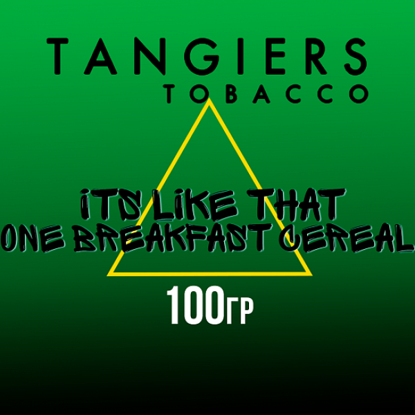 Табак Tangiers BIRQUIQ ITS LIKE THAT ONE BREAKFAST CEREAL 100 гр в Екатеринбурге
