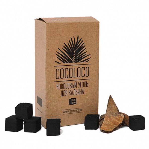 Кокосовый уголь Cocoloco 22мм в Екатеринбурге