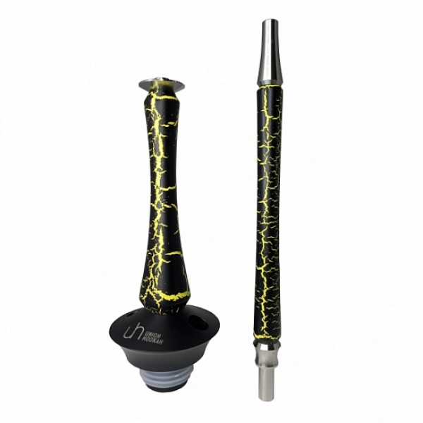 Кальян Union Hookah Sleek Кракле желтый в Екатеринбурге