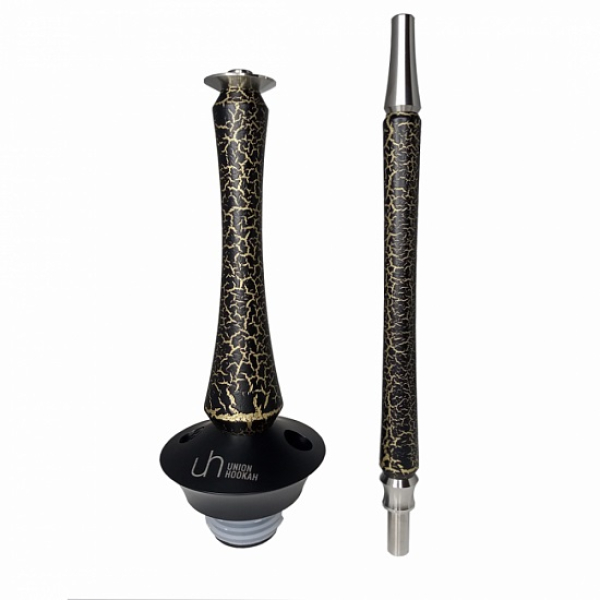 Кальян Union Hookah Sleek Кракле золотой в Екатеринбурге