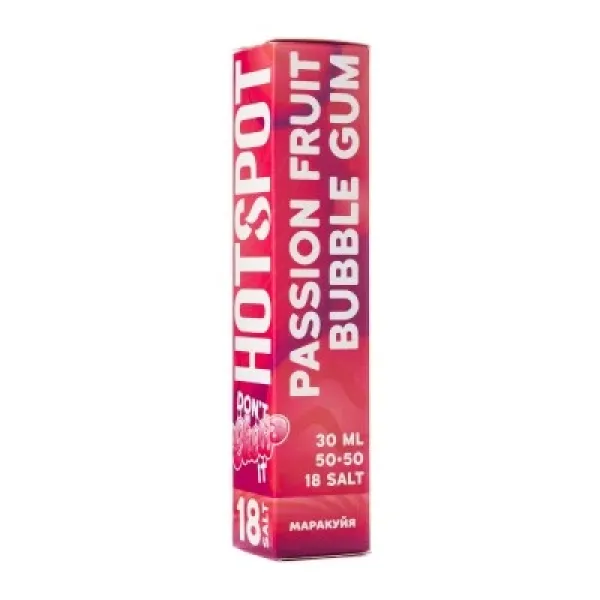 Жидкость HOTSPOT Chow Passion Fruit Bubble Gum 30 мл в Екатеринбурге