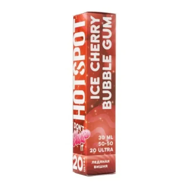 Жидкость HOTSPOT Chow Ultra Ice Cherry Bubble Gum 30 мл в Екатеринбурге
