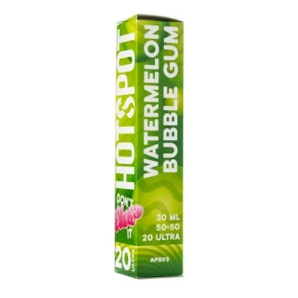 Жидкость HOTSPOT Chow Ultra Watermelon Bubble Gum 30 мл в Екатеринбурге