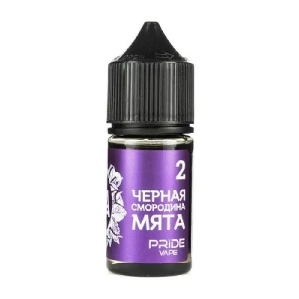 Жидкость Pride Vape Tea Salt Черная смородина мята 30 мл в Екатеринбурге