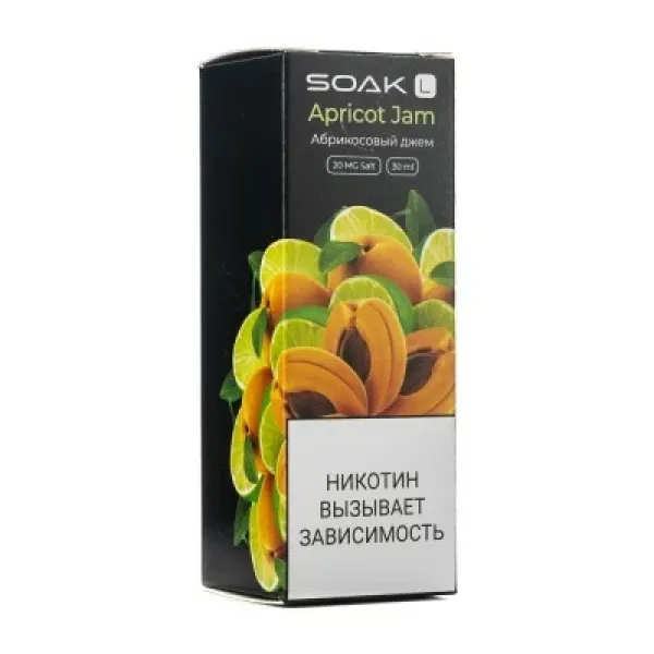 Жидкость SOAK L Apricot Jam 30 мл в Екатеринбурге