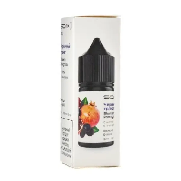 Жидкость SOAK L Blueberry Pomegranate 30 мл в Екатеринбурге