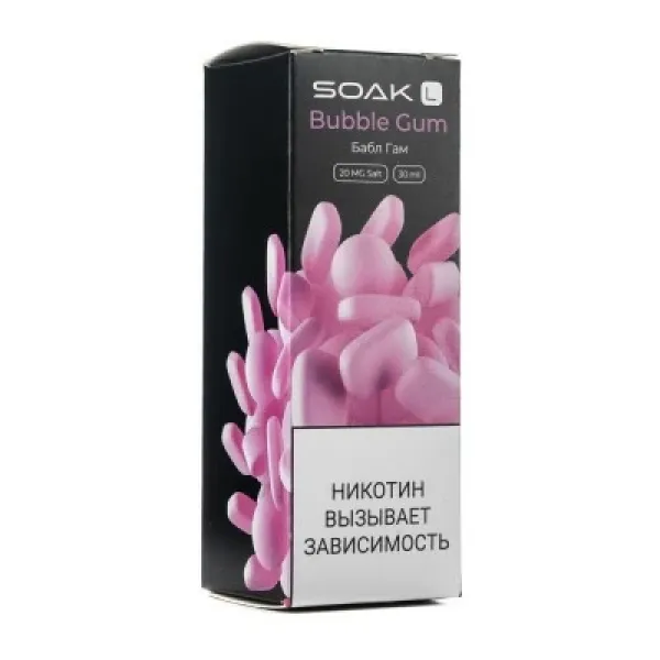 Жидкость SOAK L Bubble Gum 30 мл в Екатеринбурге