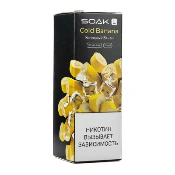 Жидкость SOAK L Cold Banana 30 мл в Екатеринбурге