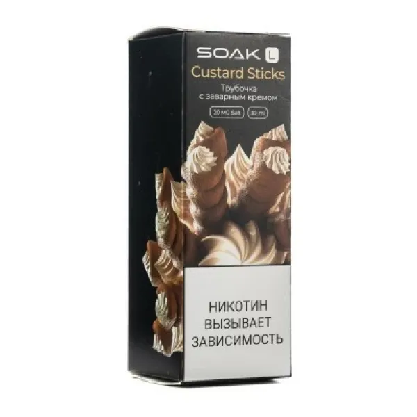 Жидкость SOAK L Custard Sticks 30 мл в Екатеринбурге