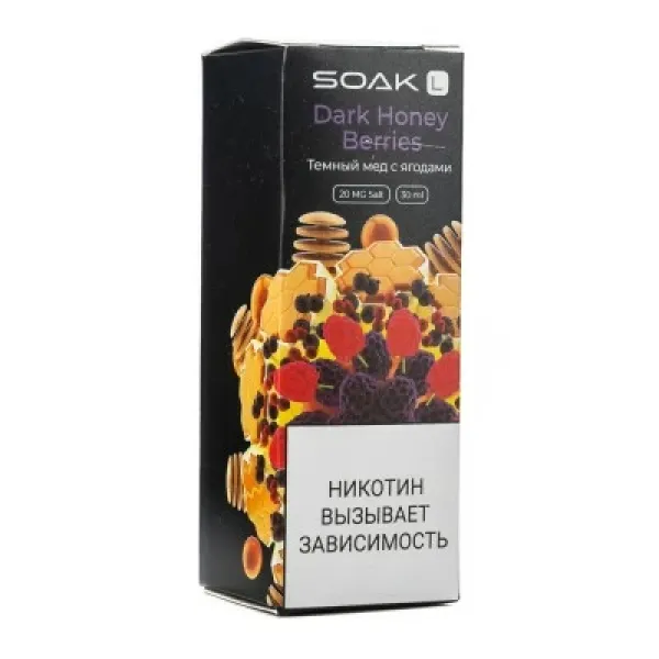 Жидкость SOAK L Dark Honey Berries 30 мл в Екатеринбурге