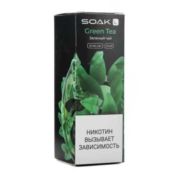 Жидкость SOAK L Green Tea 30 мл в Екатеринбурге