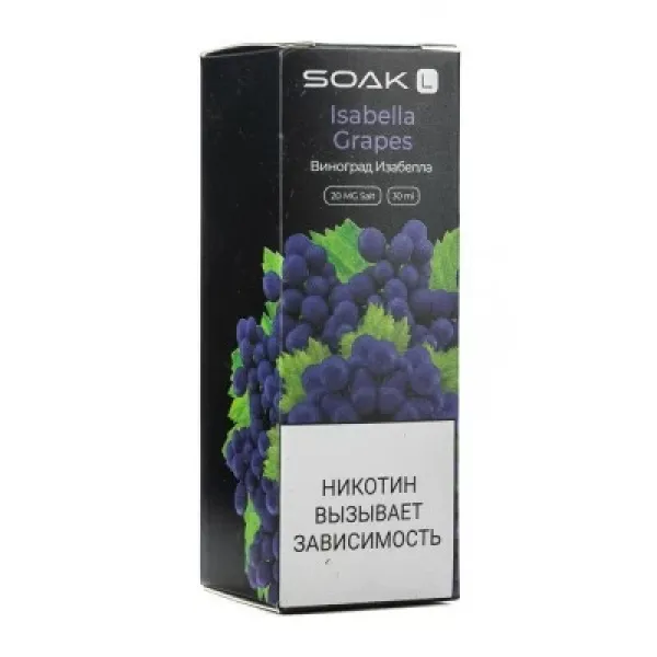 Жидкость SOAK L Isabella Grapes 30 мл в Екатеринбурге
