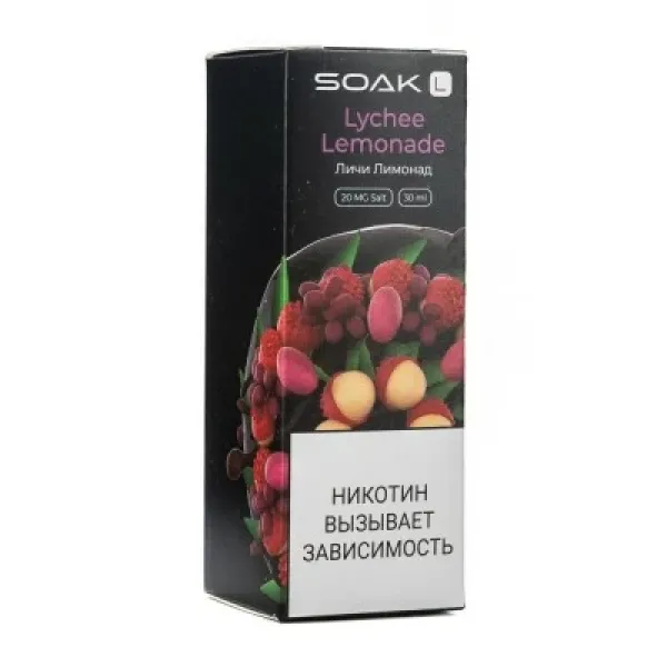 Жидкость SOAK L Lychee Lemonade 30 мл в Екатеринбурге