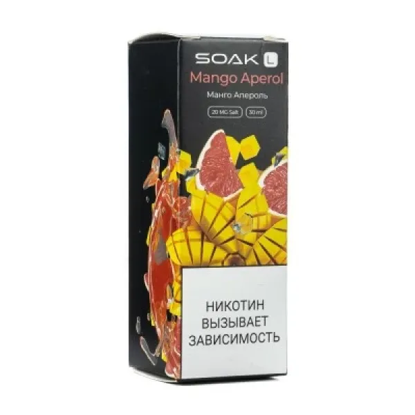Жидкость SOAK L Mango Aperol 30 мл в Екатеринбурге