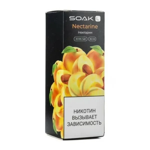 Жидкость SOAK L Nectarine 30 мл в Екатеринбурге