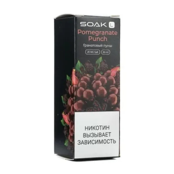 Жидкость SOAK L Pomegranate Punch 30 мл в Екатеринбурге