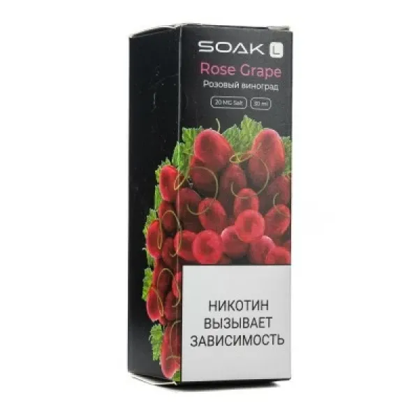Жидкость SOAK L Rose Grape 30 мл в Екатеринбурге
