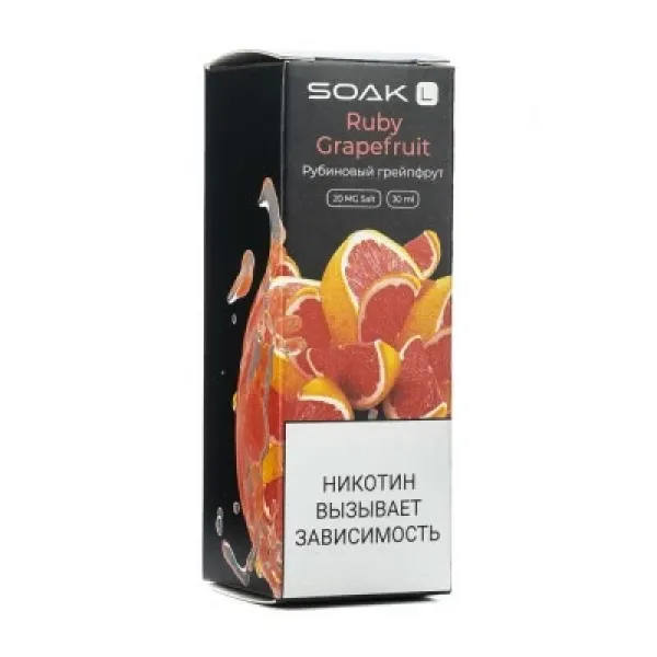 Жидкость SOAK L Ruby Grapefruit 30 мл в Екатеринбурге