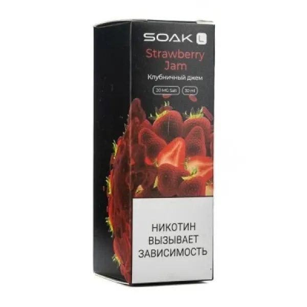 Жидкость SOAK L Strawberry Jam 30 мл в Екатеринбурге