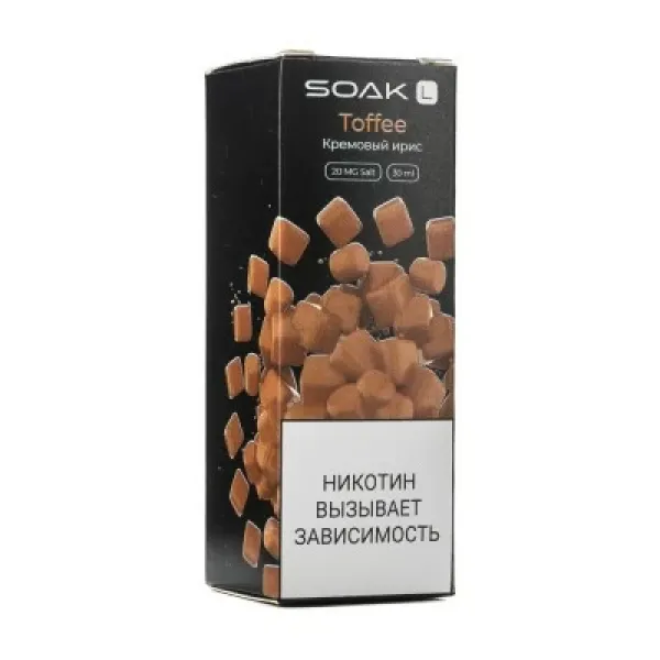 Жидкость SOAK L Toffee 30 мл в Екатеринбурге
