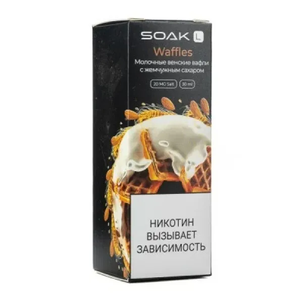 Жидкость SOAK L Waffels 30 мл в Екатеринбурге