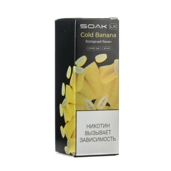 Жидкость SOAK LX Cold Banana 30 мл в Екатеринбурге